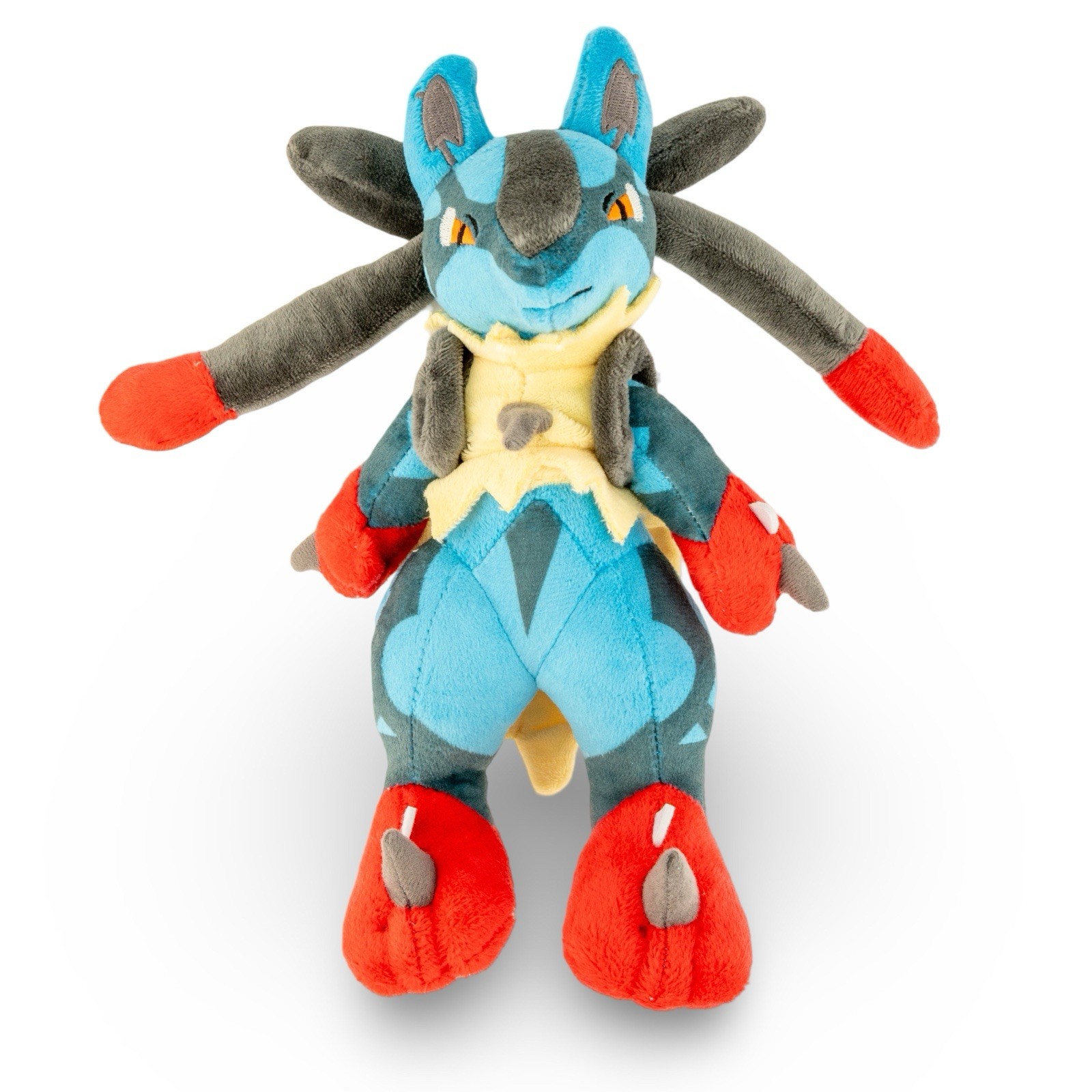Pokemon Mega Lucario Plush Toy 9″ Super Detailed Collectible Figure