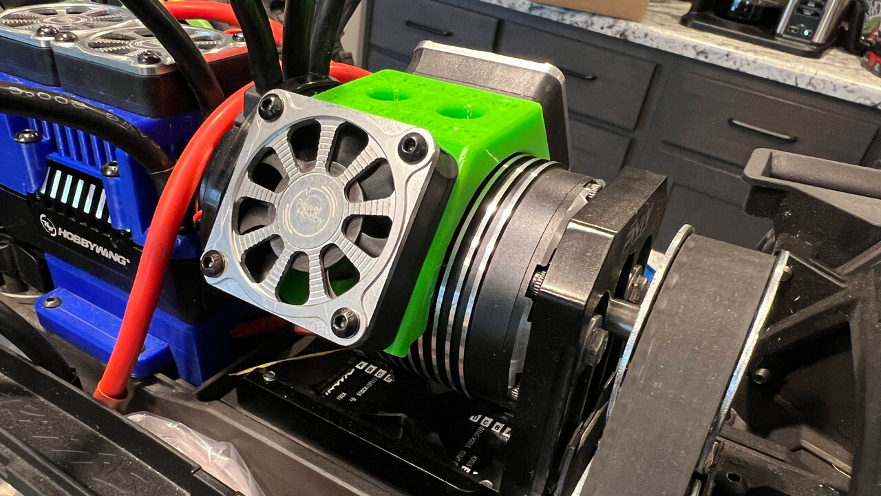 56mm Motor Cooling Shroud (2x40mm Fans) – Low Profile