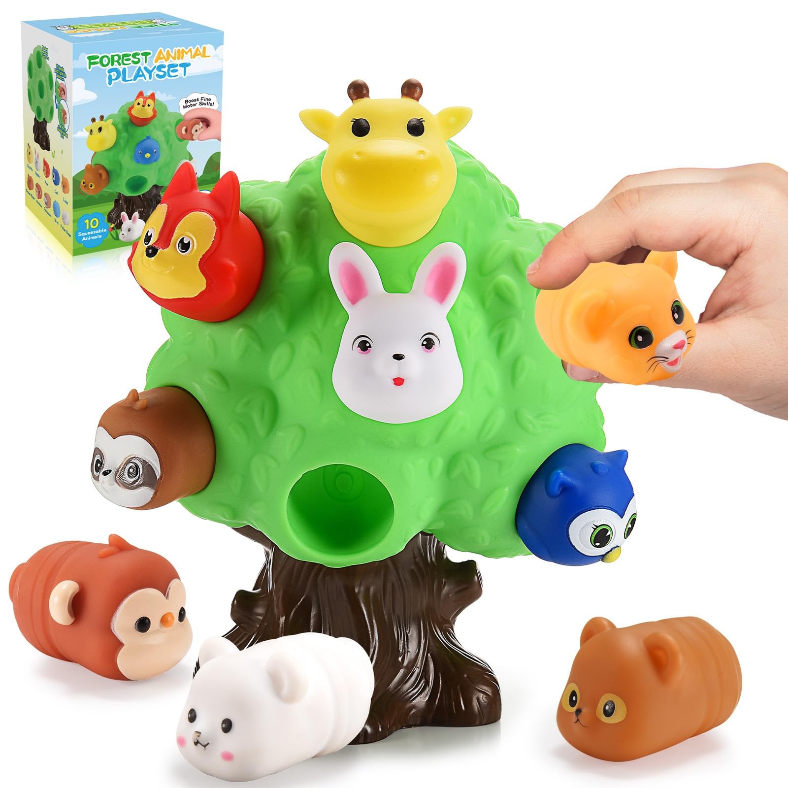 SnapGlowz Gifts for 1-5 Year Old Boys, Toddler Toys Farm Animal Learning Toy …