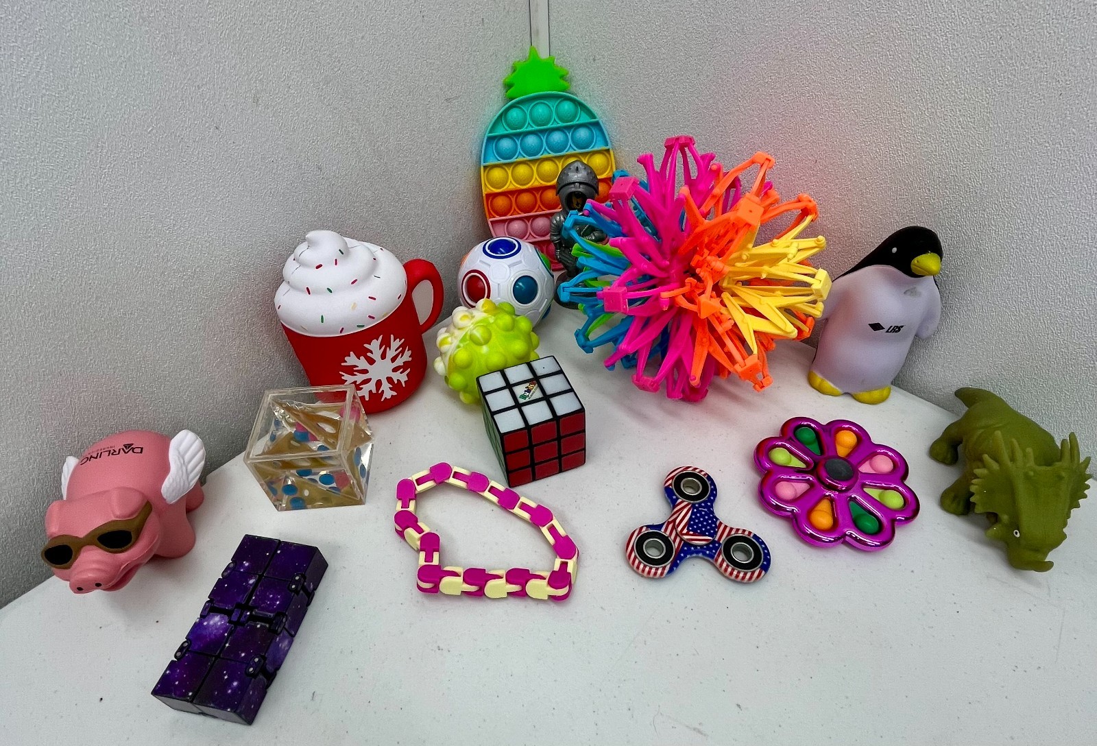 Sensory anxiety fidget lot 15pc toys