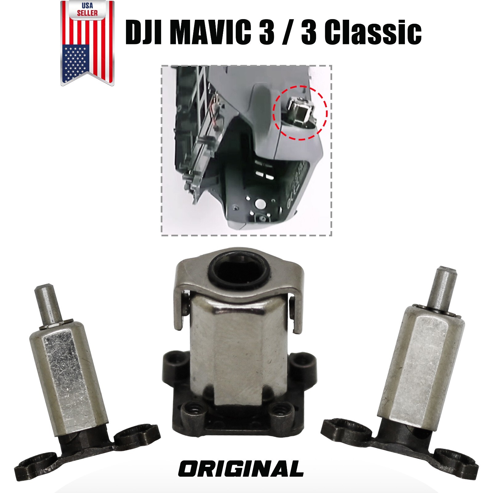 OEM Front Rear Left Right Arm Axis SHAFT Repair For DJI Mavic 3 /Mavic 3 Classic