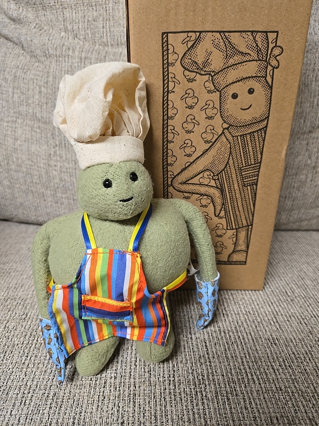 Tiny Chef Talking Plush Toy 2025 6th Edition Collectible with Blue Mittens