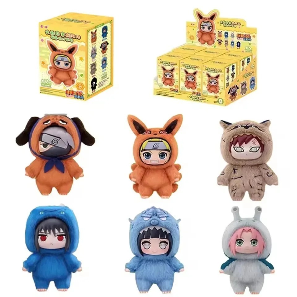 TOP TOY Naruto Beast Party Series Plush Confirmed Blind Box Figure Gift BNWT