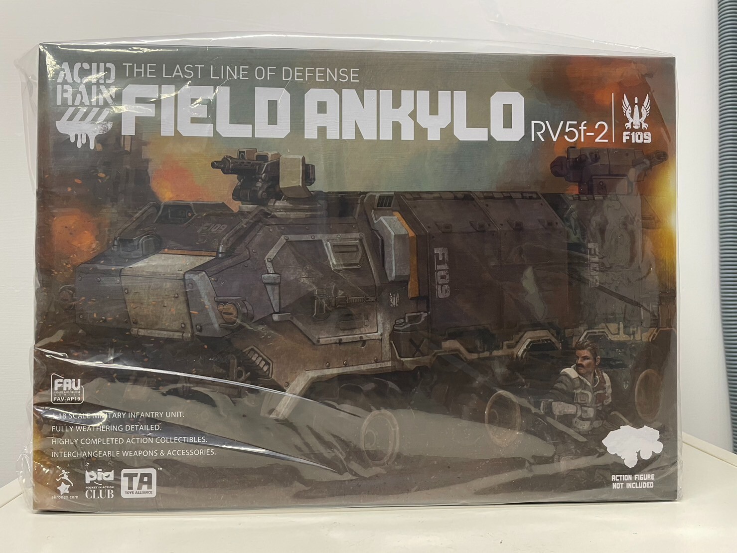 11622 TA Toys Alliance Acid Rain FAV-AP19 Field Ankylo RV5f-2 3.75 1/18
