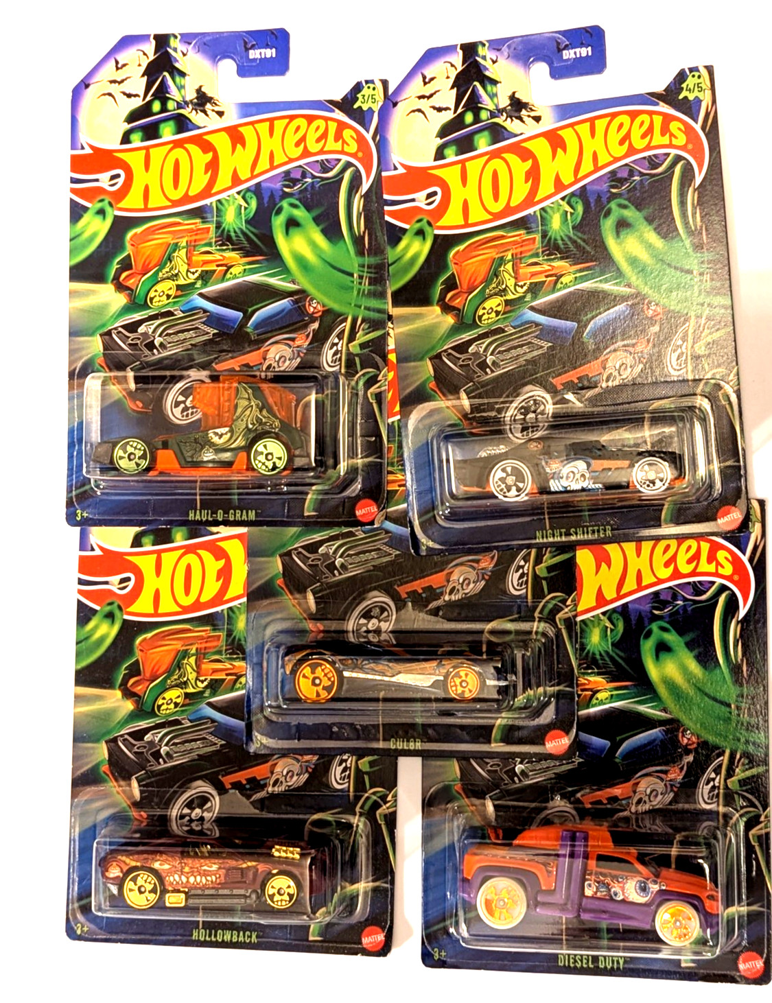 2025 Hot Wheels HALLOWEEN Series 👻 ☠ SKULL  🎃You Choose