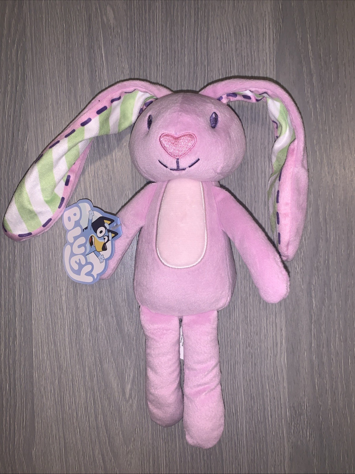 Disney Bluey friends family Floppy Bunny plush stuffed Easter rabbit pink