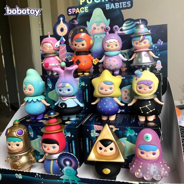 Pucky Space Babies Series Blind Box Confirmed Figure Art Toy Cute Doll Hot Gift