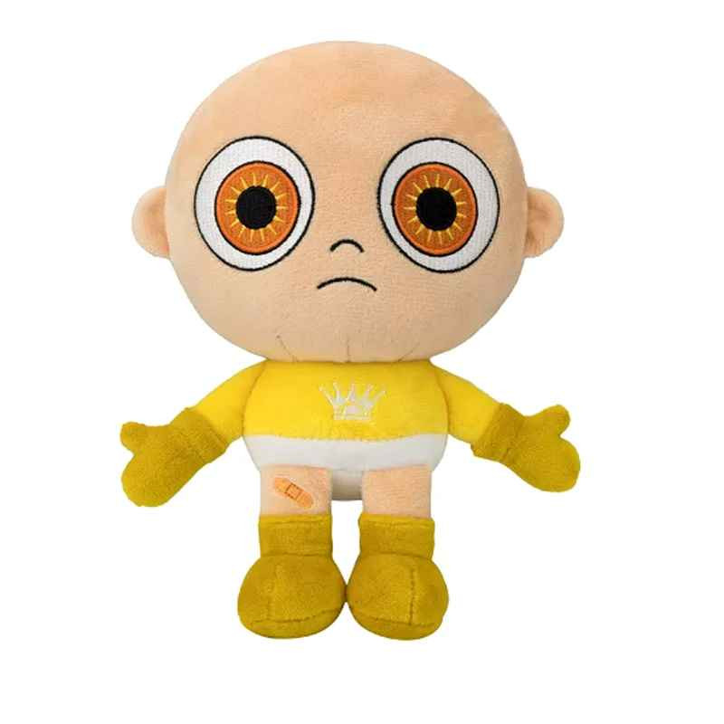 26cm Baby in Yellow Plush Toy – Soft Stuffed Doll Gift for Kids & Babies