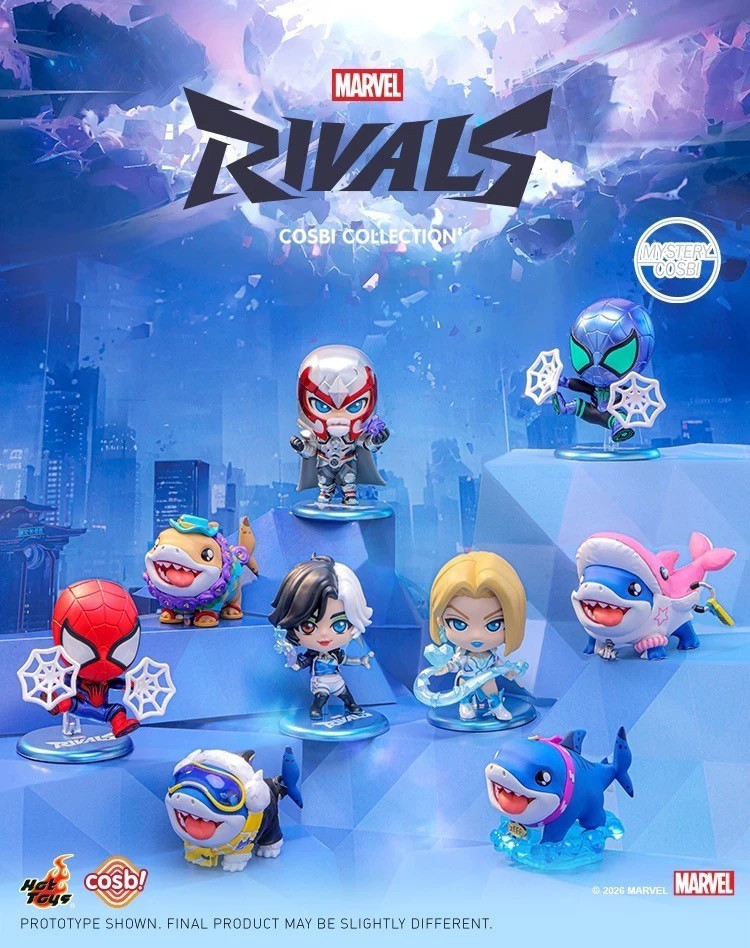 Hot Toys Cosbi Collection Marvel Rivals Series Blind Box Figure Toy Gift New