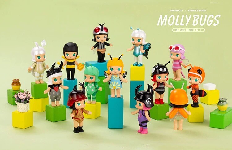 Molly Bugs  Confirmed Blind Box Figure Collection Art Toys Gift #MSF
