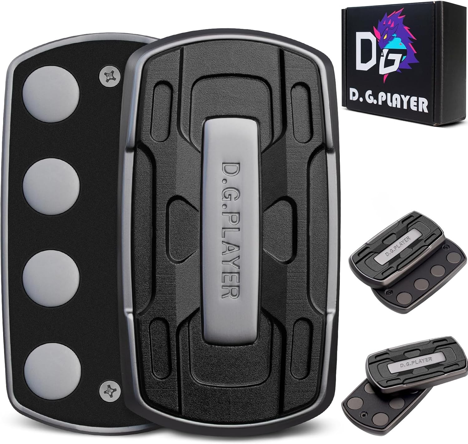 Fidget Toys Adults – Sound & Silent Handheld Cool Fidget Slider – Metal Sensory