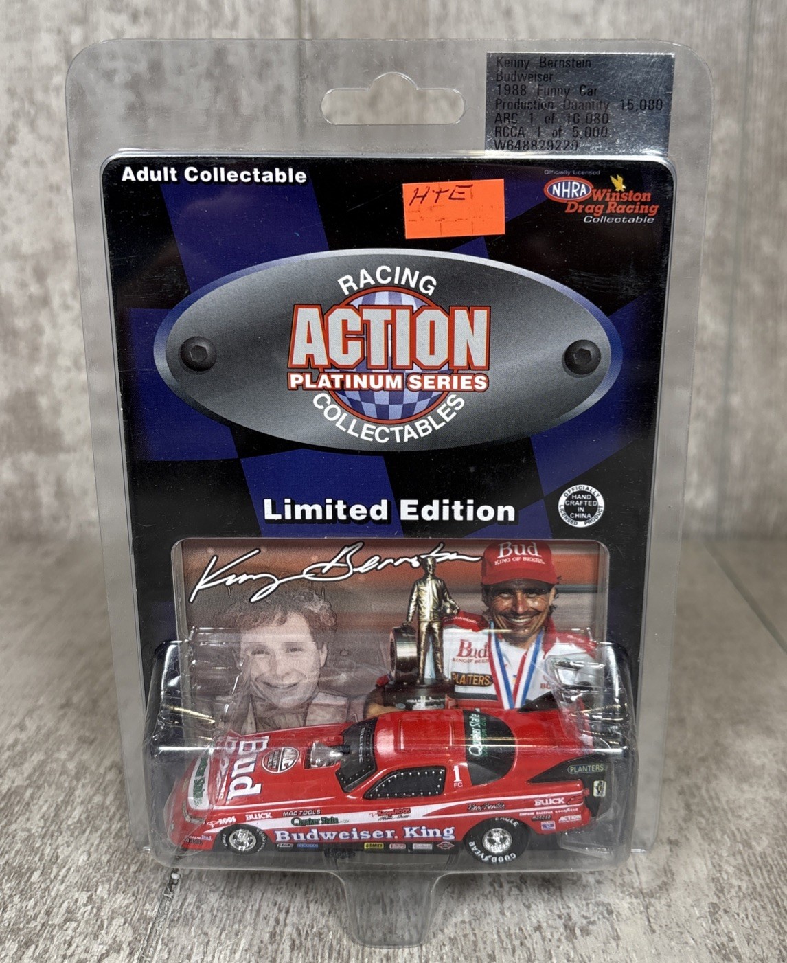 1/64 Action Kenny Bernstein 1988 NHRA Funny Car Diecast