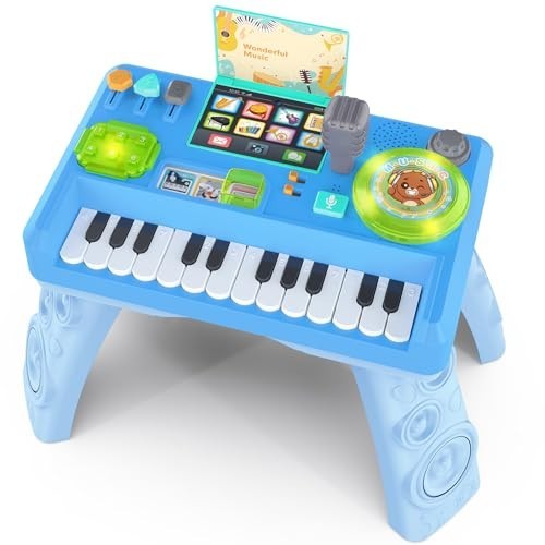 Baby DJ Mixing Table Music & Lights Piano Toy 6-18M Toddler Gift Boy Girl
