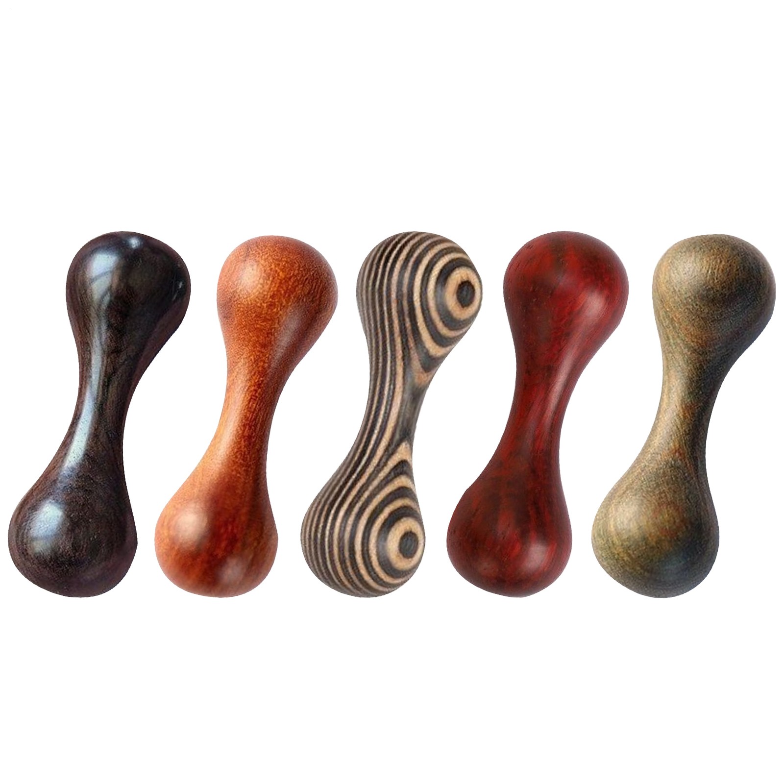 Wooden Begleri Unzip Toys Knucklebone Turn Bone Finger Dumbbell