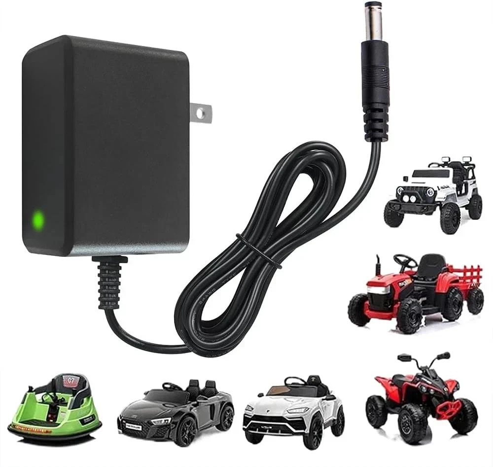 12 Volt Battery Charger for Ride on Toys, 12V Kids Ride on Car Charger for Best