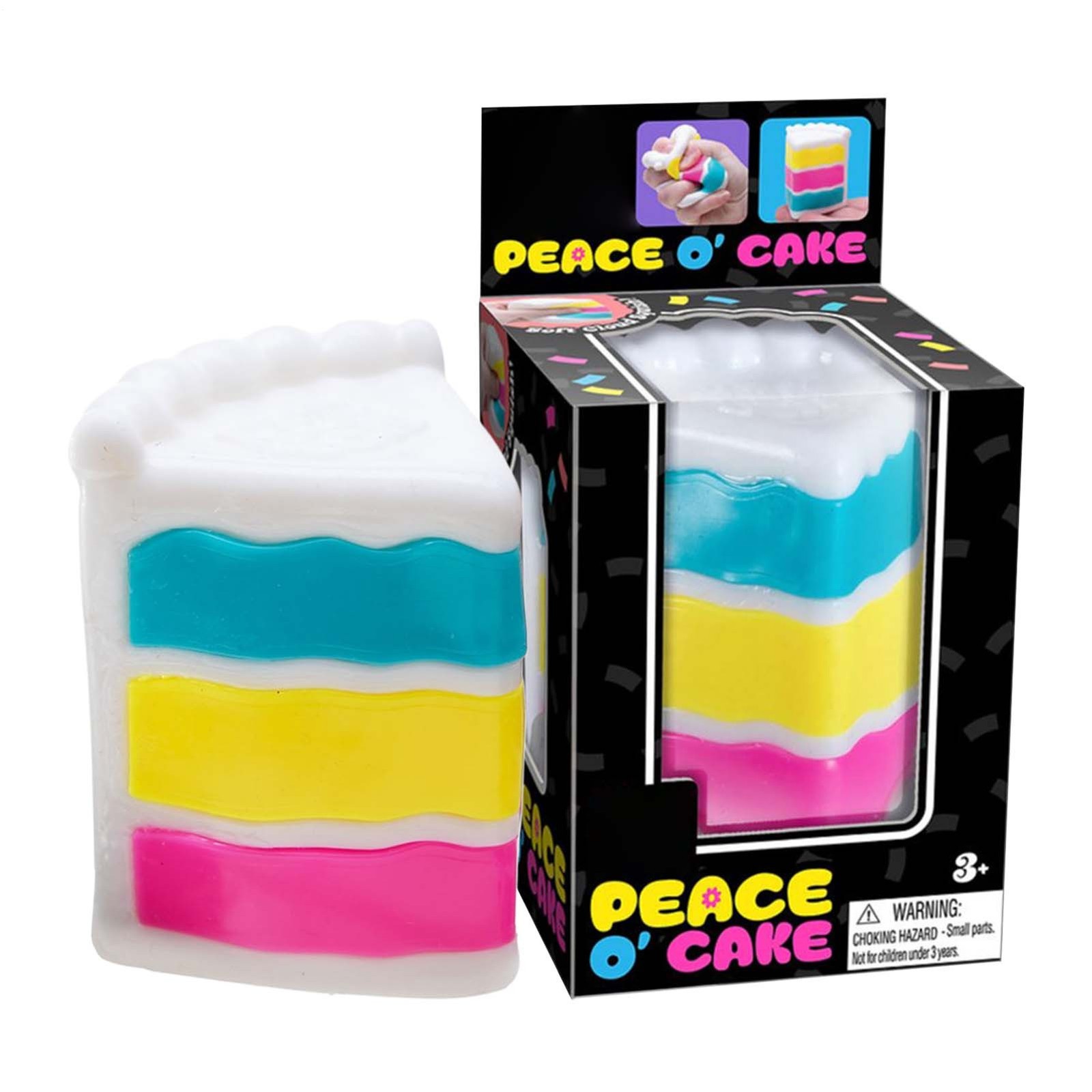 ULTRA RARE NEEDOH 🎂 Peace O’ Cake Limited Edition Sensory Squeeze Toy