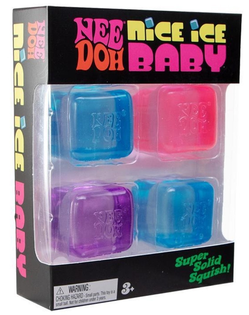 BRAND NEW ~ SEALED NeeDoh Nice Ice Baby Bundle (Mini Nice Cubes)