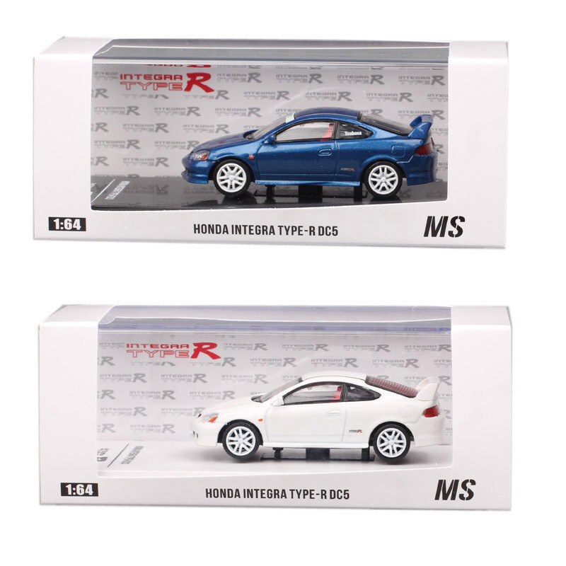 MS 1/64 Scale Honda Integra Type R DC5 Sports Car Model Diecast Toy