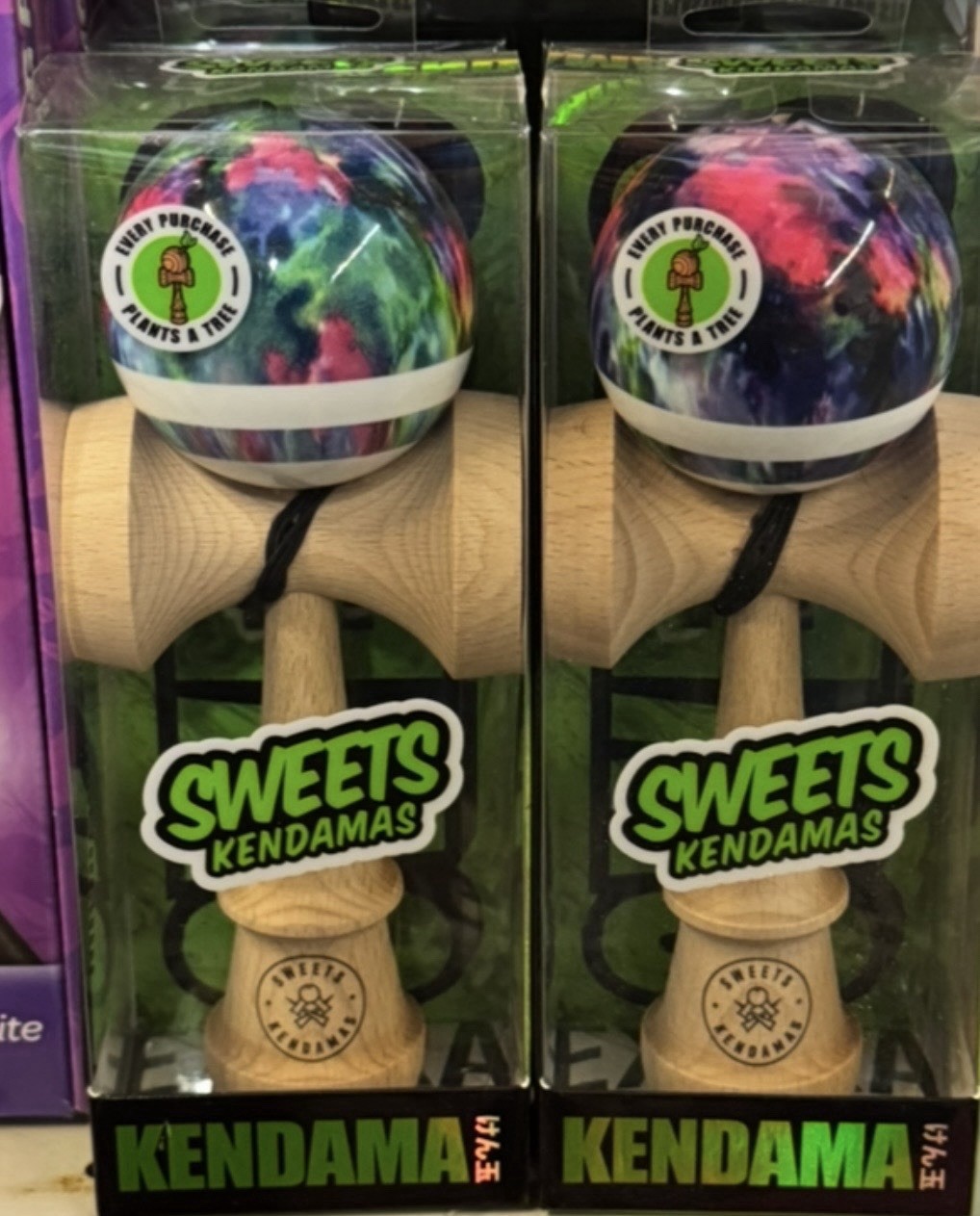 GENUINE KENDAMA SWEETS TIE DYE 059-TDY COSMIC SWIRL NEW IN BOX