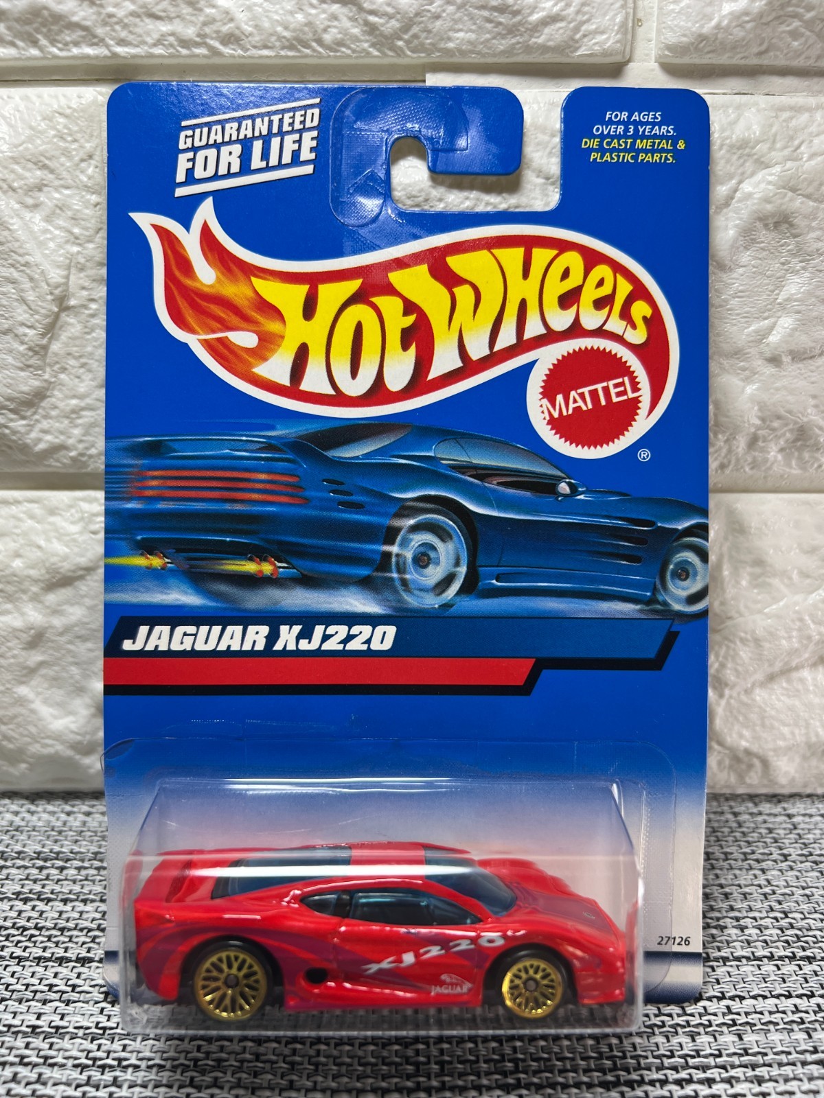 Hot Wheels Jaguar XJ220 2000 #160 Red