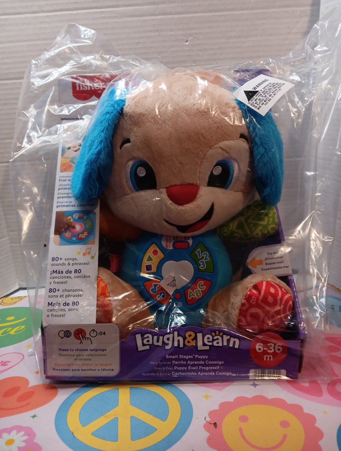 Fisher-Price Baby Learning Toy Laugh & Learn Smart Stages Puppy SEE DETAILS