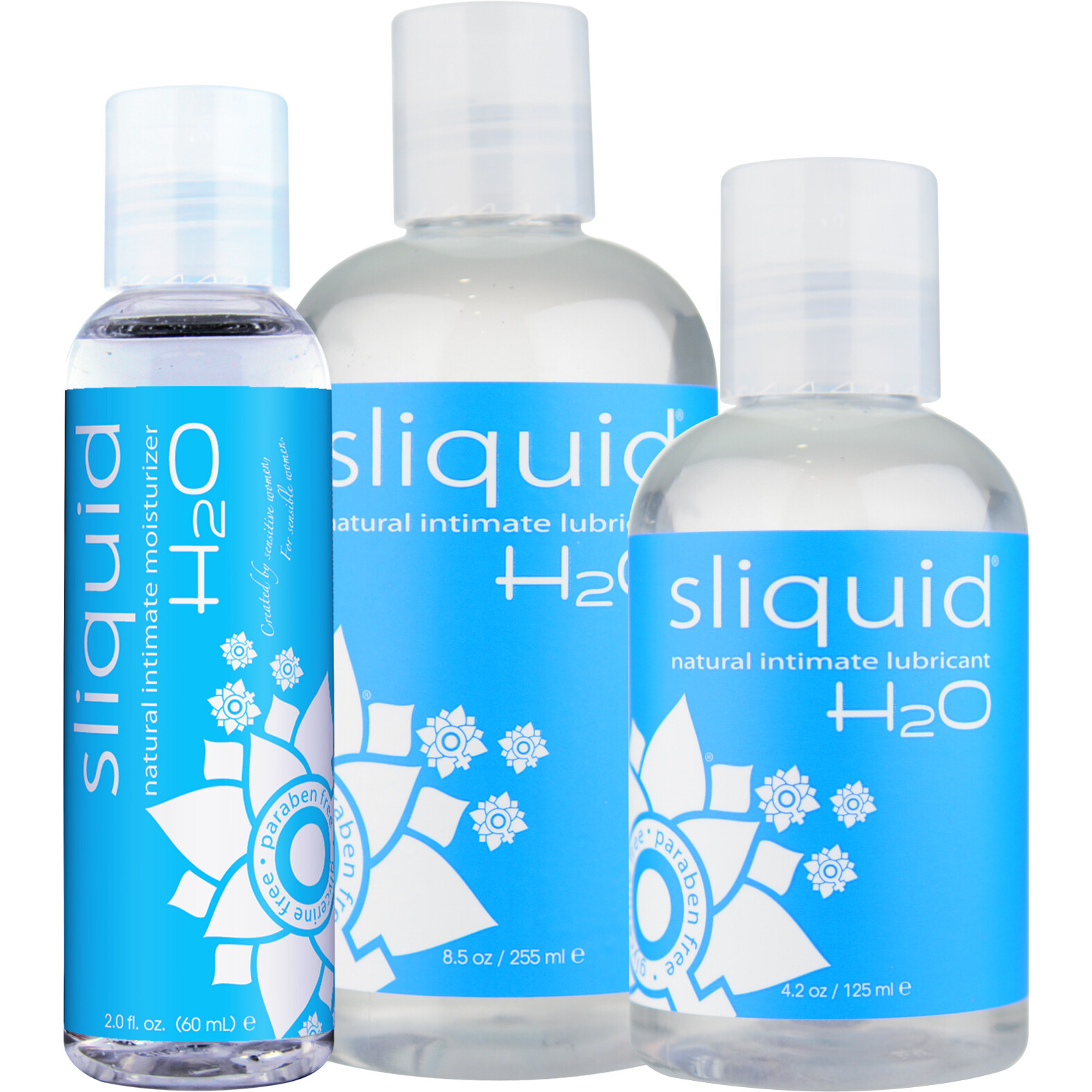 Sliquid Naturals H2O Water Based Natural Intimate Personal Lubricant – Pick Size