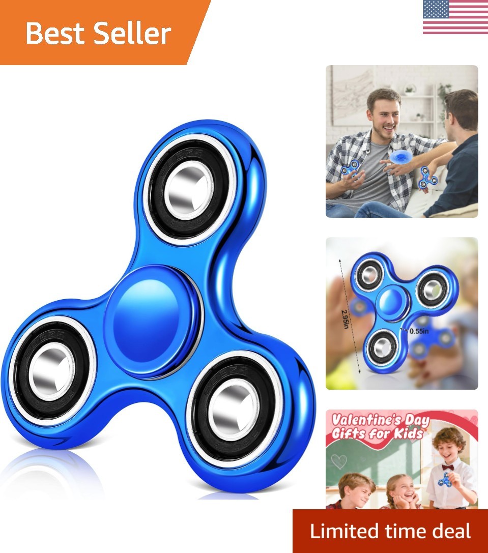 Fidget Spinner, Stress Relief Fidget Spinners for Kids Adults, Sensory Fidget…