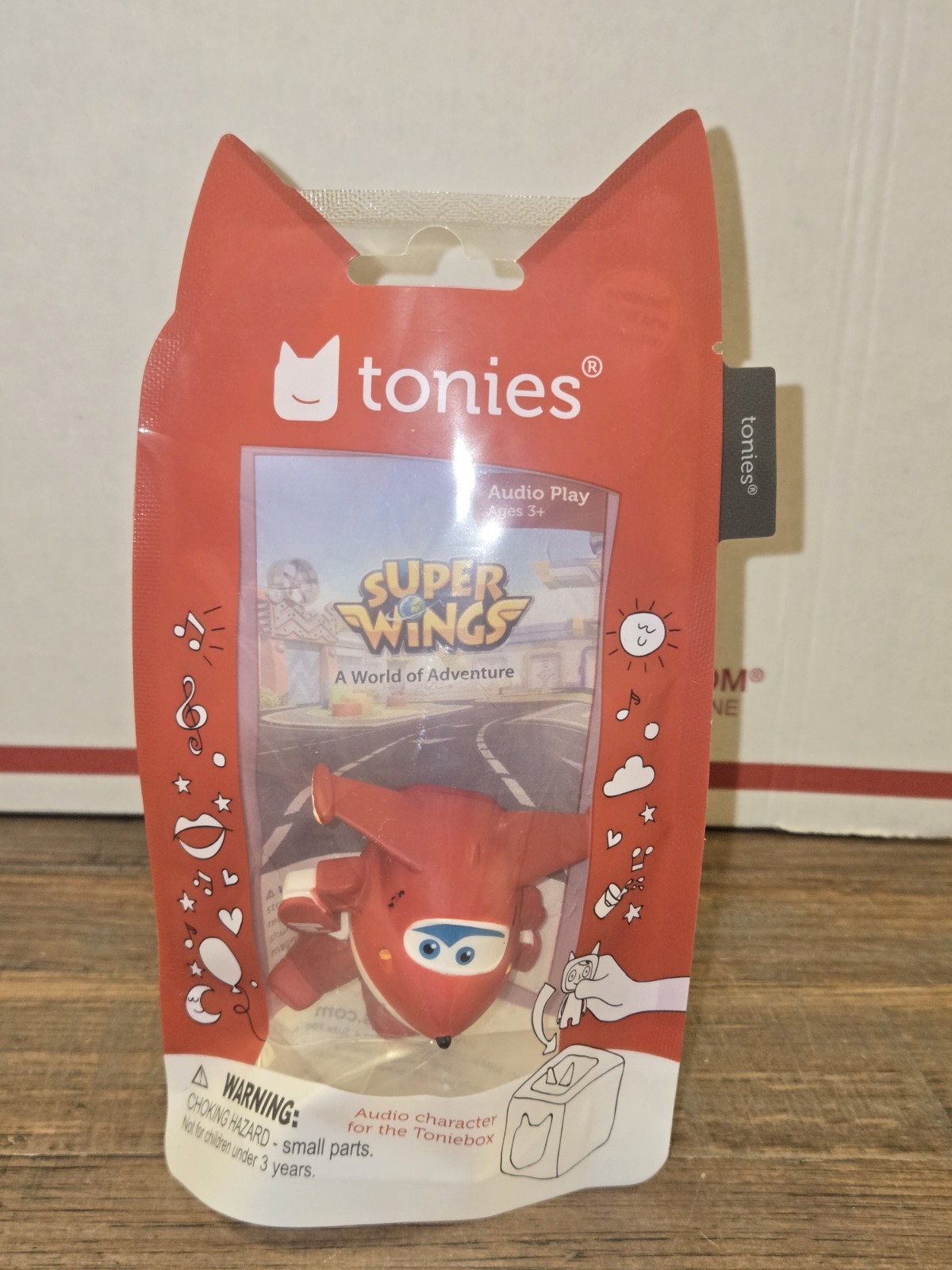 New & Sealed! TONIES – Audio Play Character – Super Wings Red (10000632)