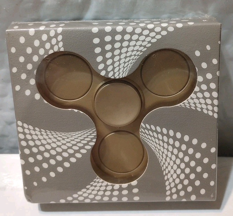 Brand New Stress Reducing Fidget Spinner Sensory Toy Gold