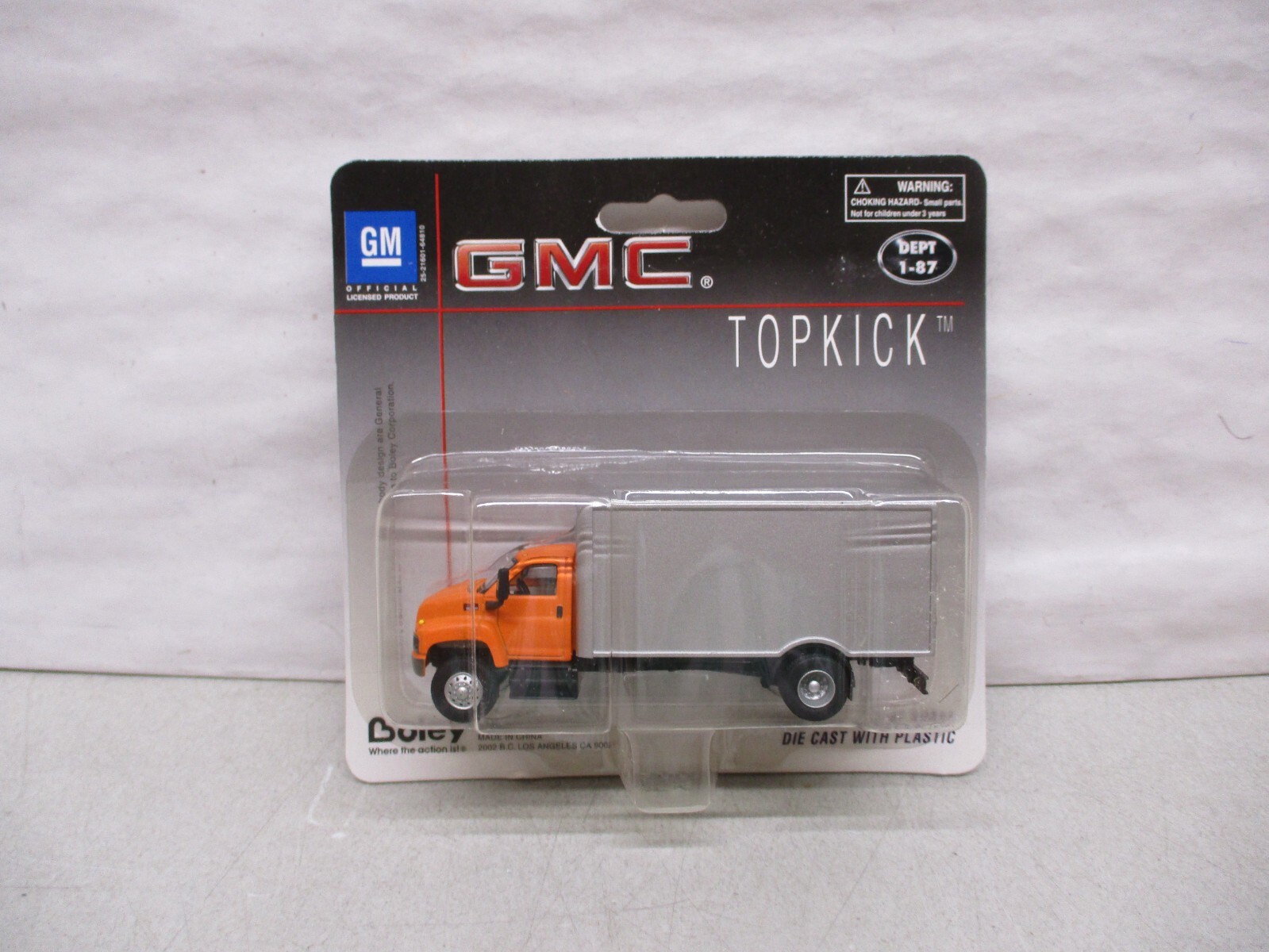 Boley GMC Delivery Truck Orange Cab 1/87