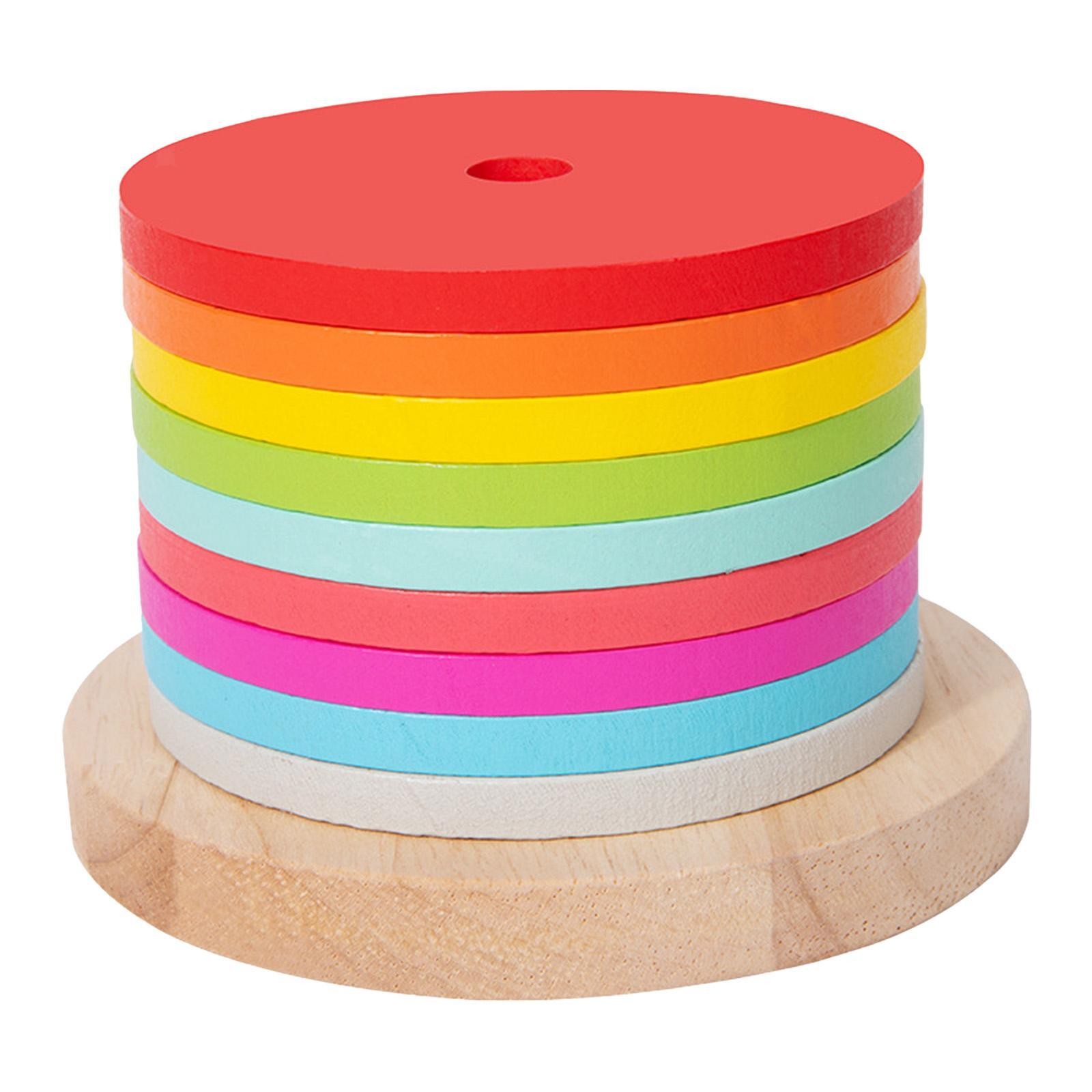 Shape Sorter Puzzles for 3+ Years Toddler Baby Wooden Sorting Stacking Toys