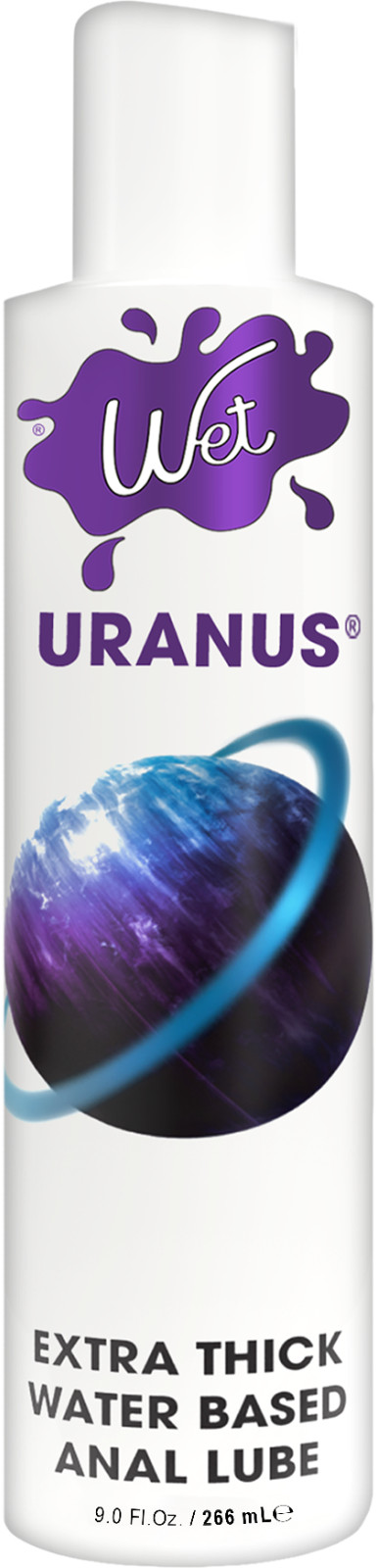 Wet Uranus Extra Thick Water Based Anal Lube. Big Size 9 oz