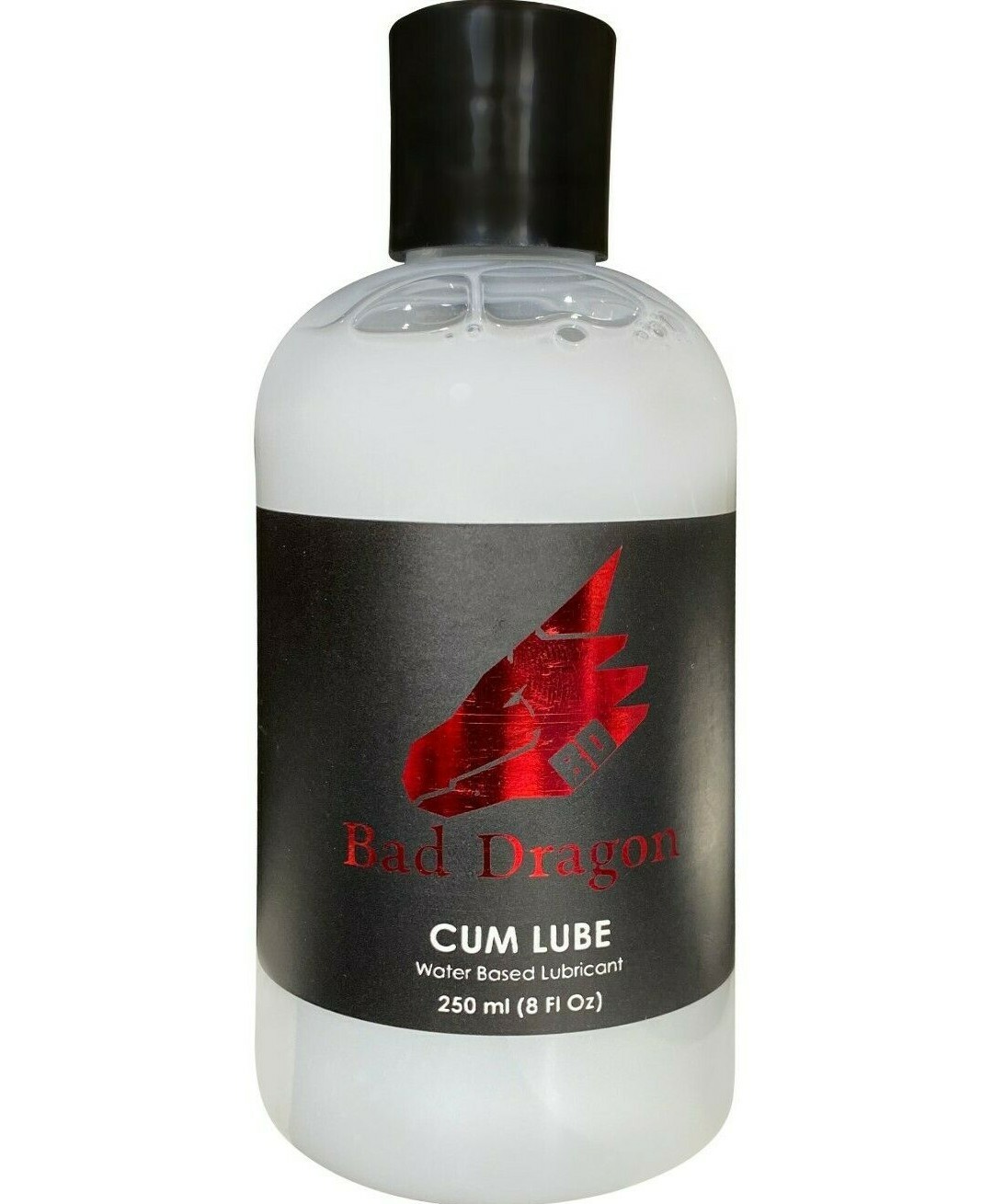 Bad Dragon 🐉 Cum Lube Water Based Personal Lubricant 8 fl oz Discreet Packaging