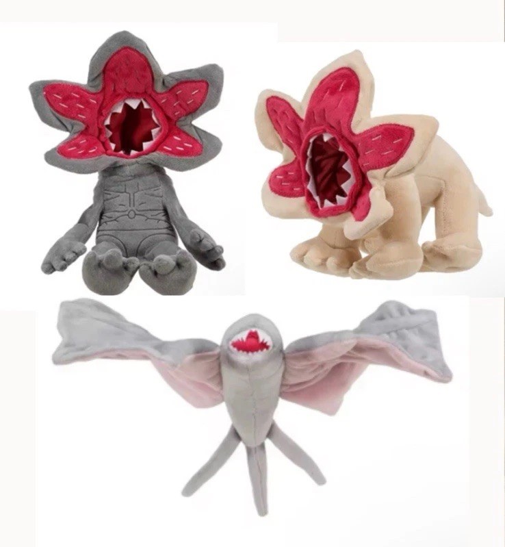 NEW ✅ Stranger Things Plush Upside Down Lot- Demogorgon Demobat & Demodog