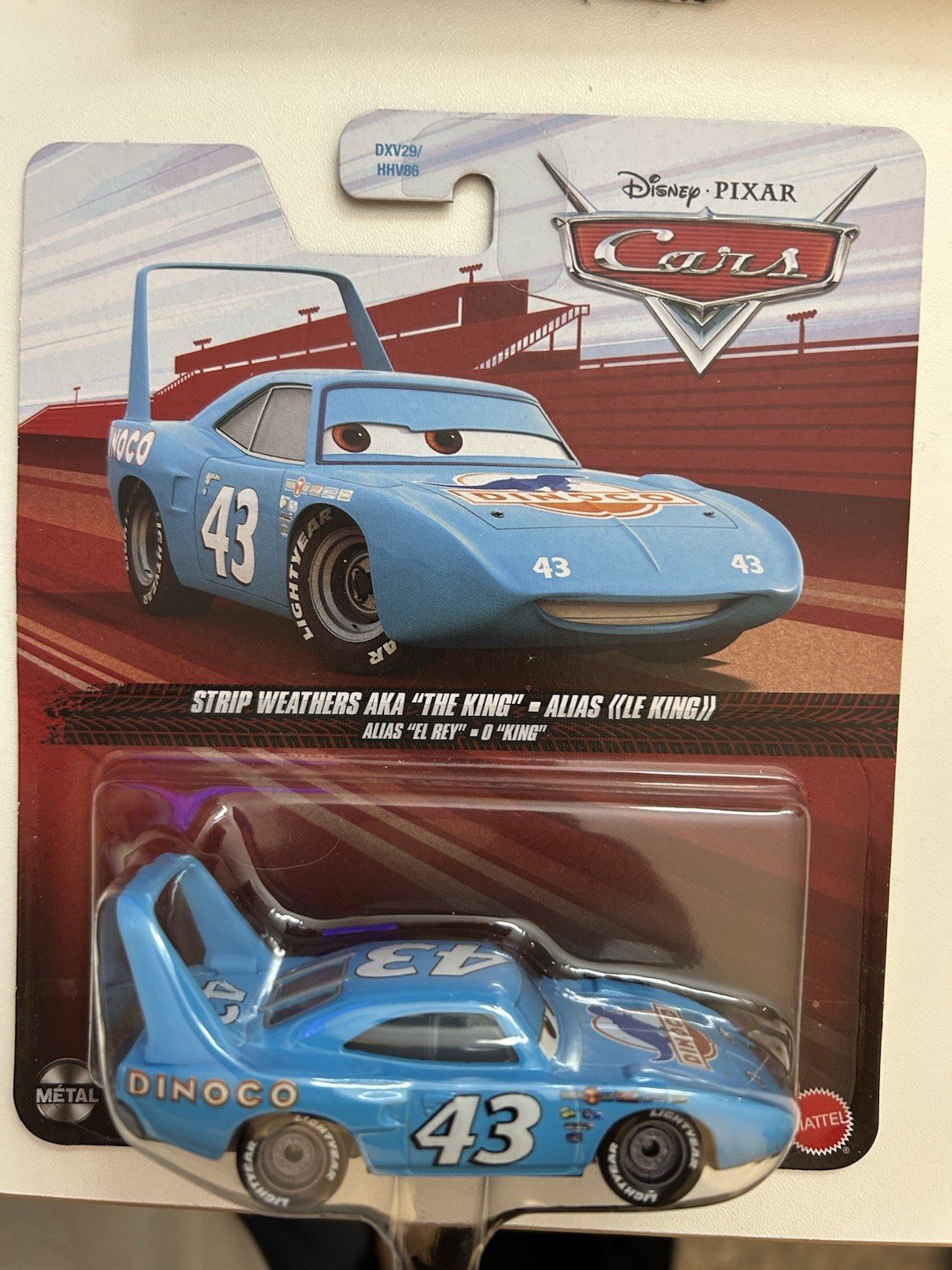 Disney Pixar Cars Strip Weathers AKA The King