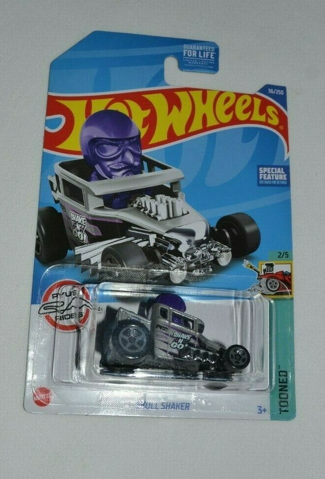 HOT WHEELS 2022 TOONED 2/5 – SKULL SHAKER SILVER