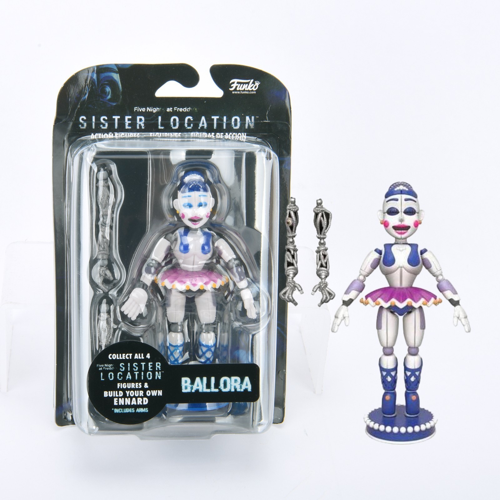Sister Location Five Nights At Freddy Ballora 5″ Action Figure Toy