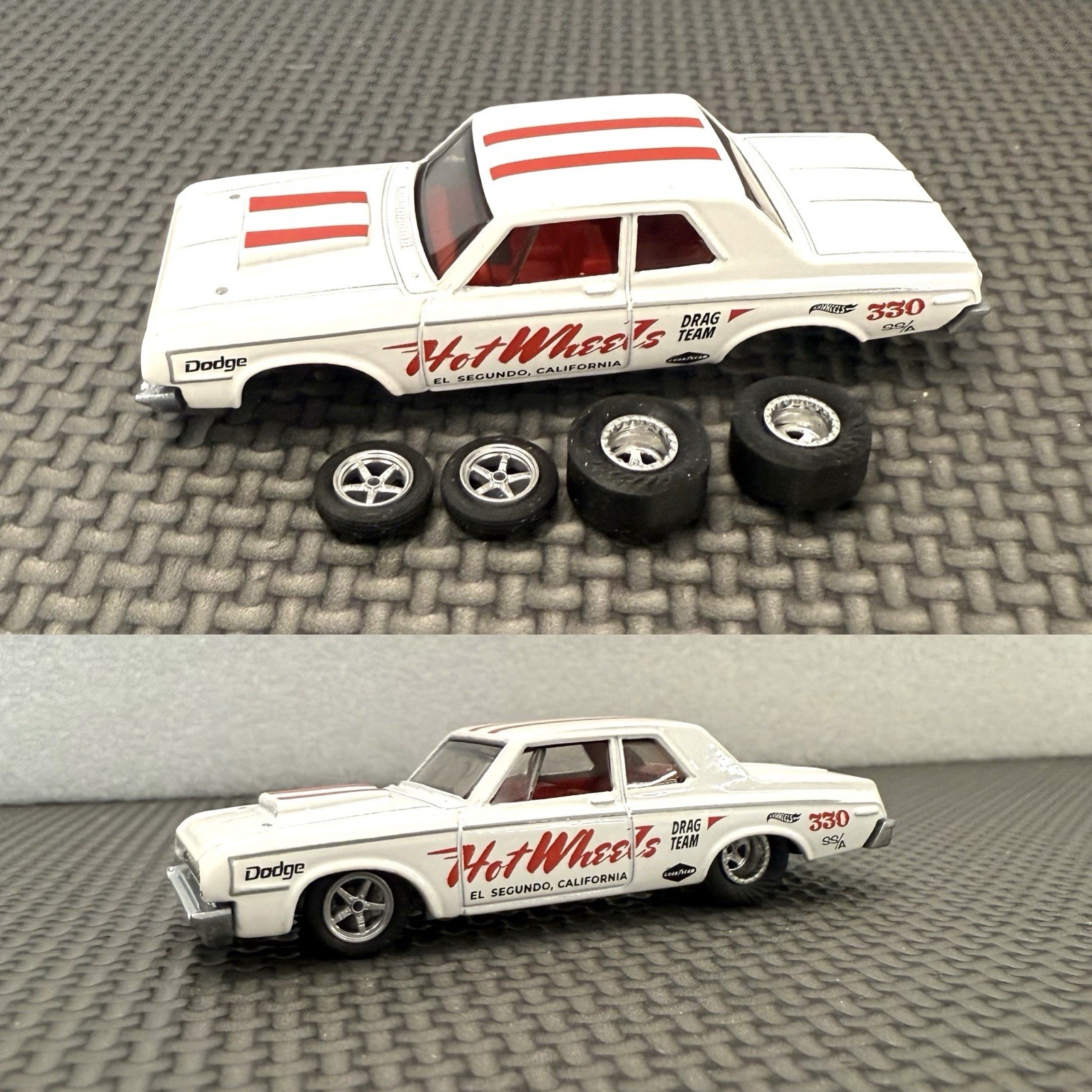 1:64 Weld Star Dragsters With Wrinkle Rear Tires And Skinny Front Tires