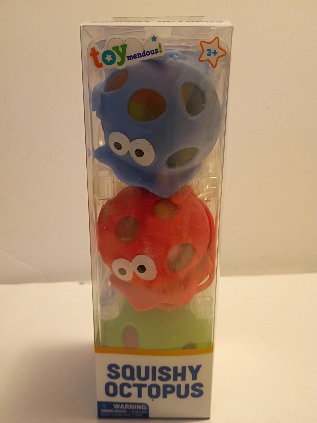 Toymendous Squishy Octopus 3 Pack