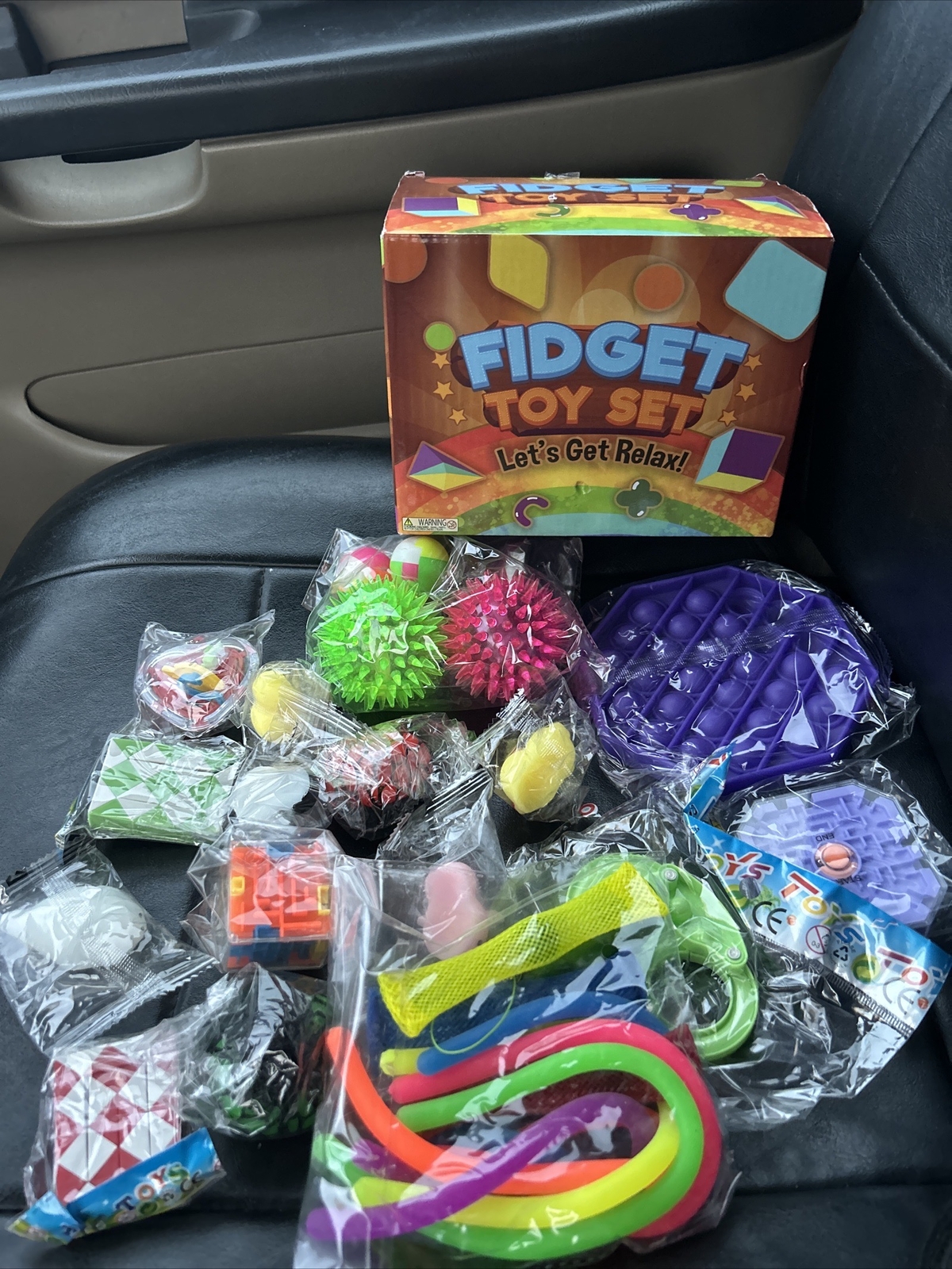 28 pcs Fidget Toys Set New In Packs Stress & Anxiety Relief Fidget Toy Set