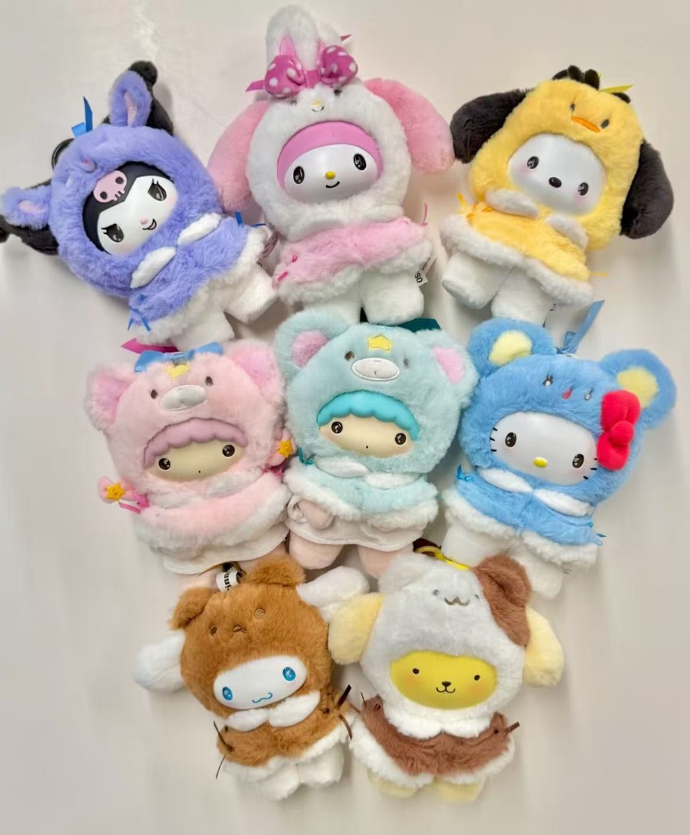 MINISO Sanrio Characters Small Cape Series Vinyl Plush Pendant Blind Box Toy