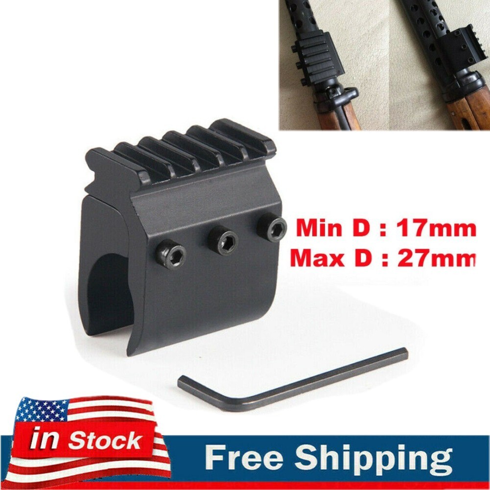 Universal 20mm Picatinny Rail Base Adapter Converter Barrel Scope Mount