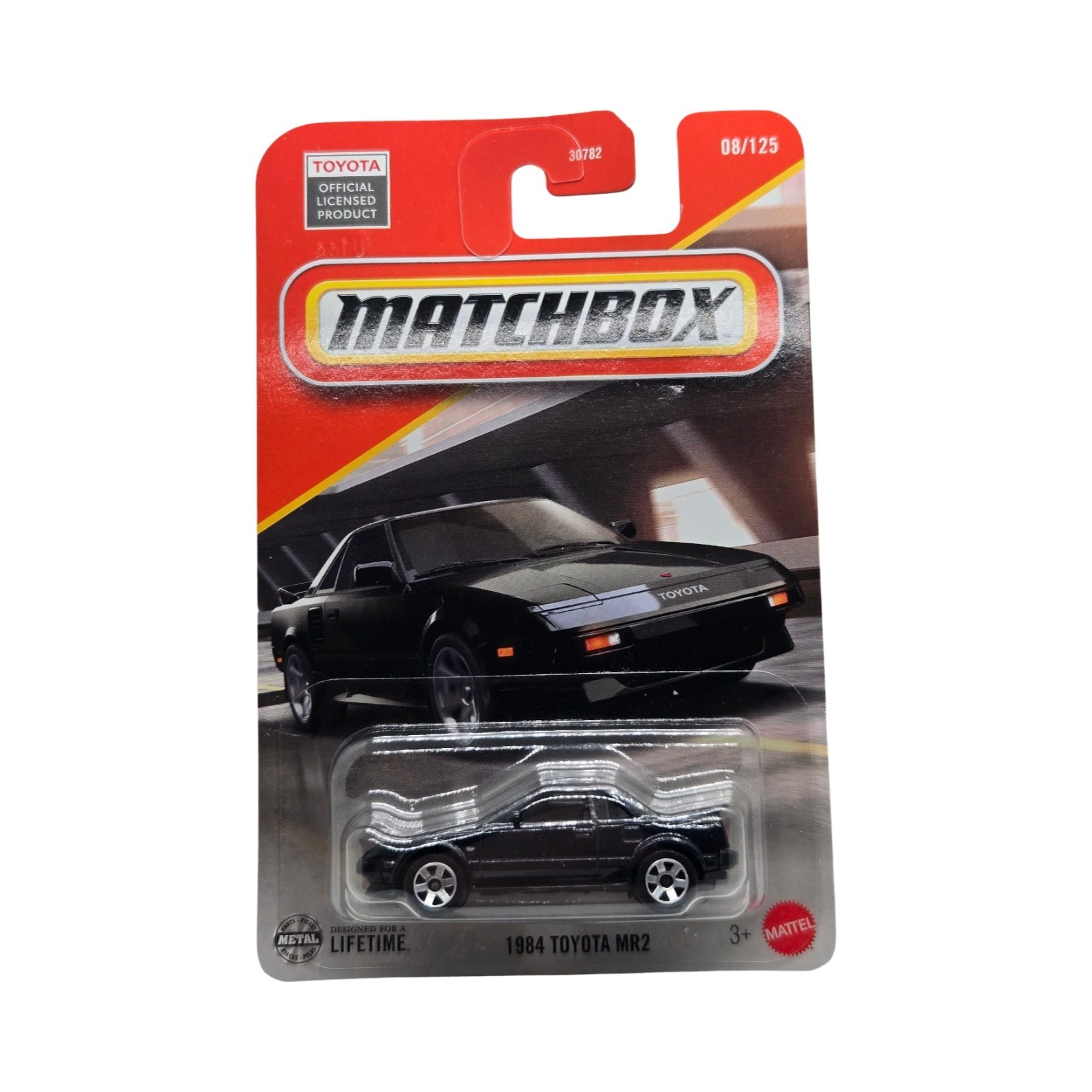 2025 Matchbox 1984 Toyota MR2 #8 Black Headlights Up  HTF