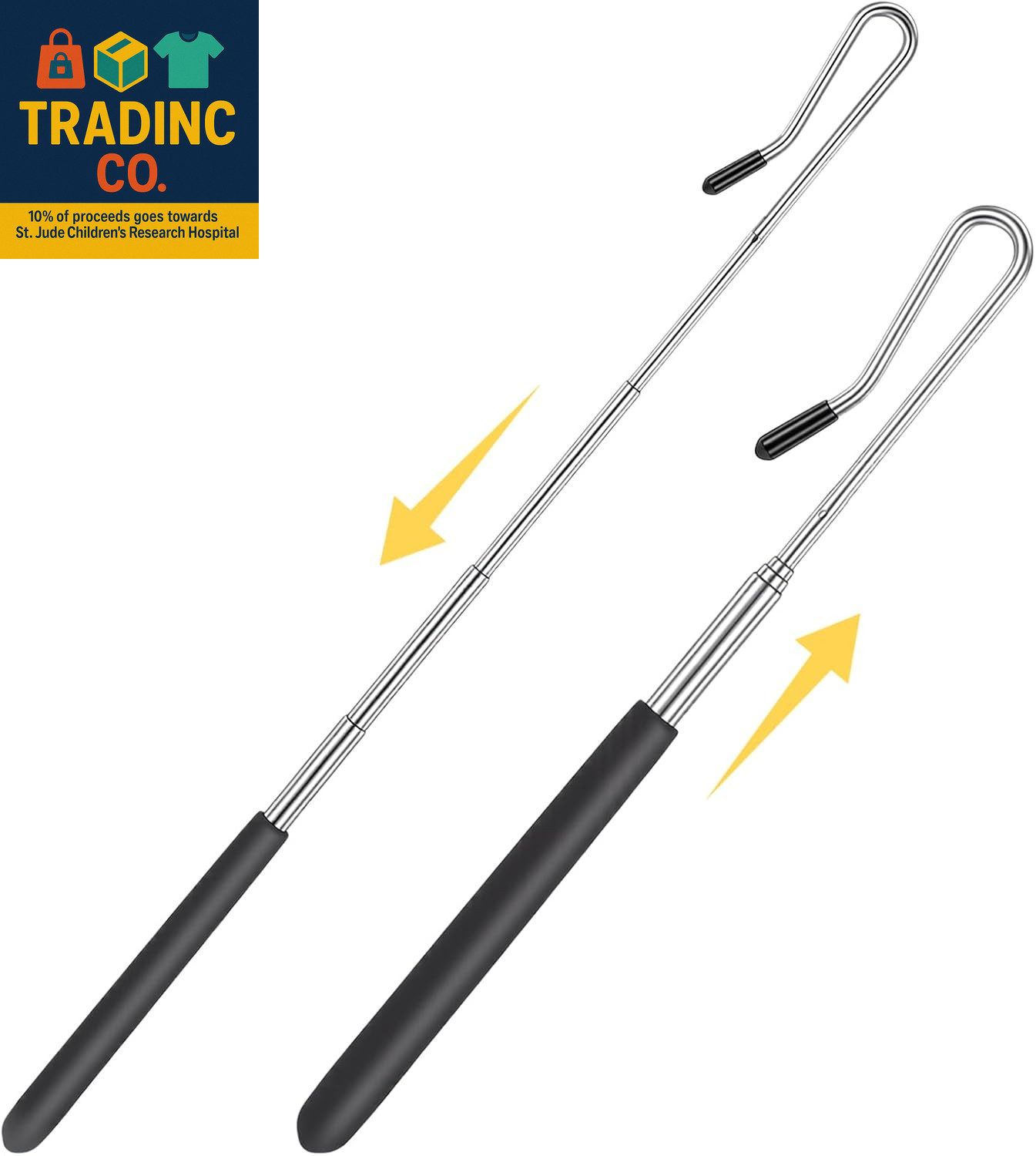 2 Pcs 8-21Inch Puppet Handles Arm Control Rods, Extendable Adjustable Puppet Sti