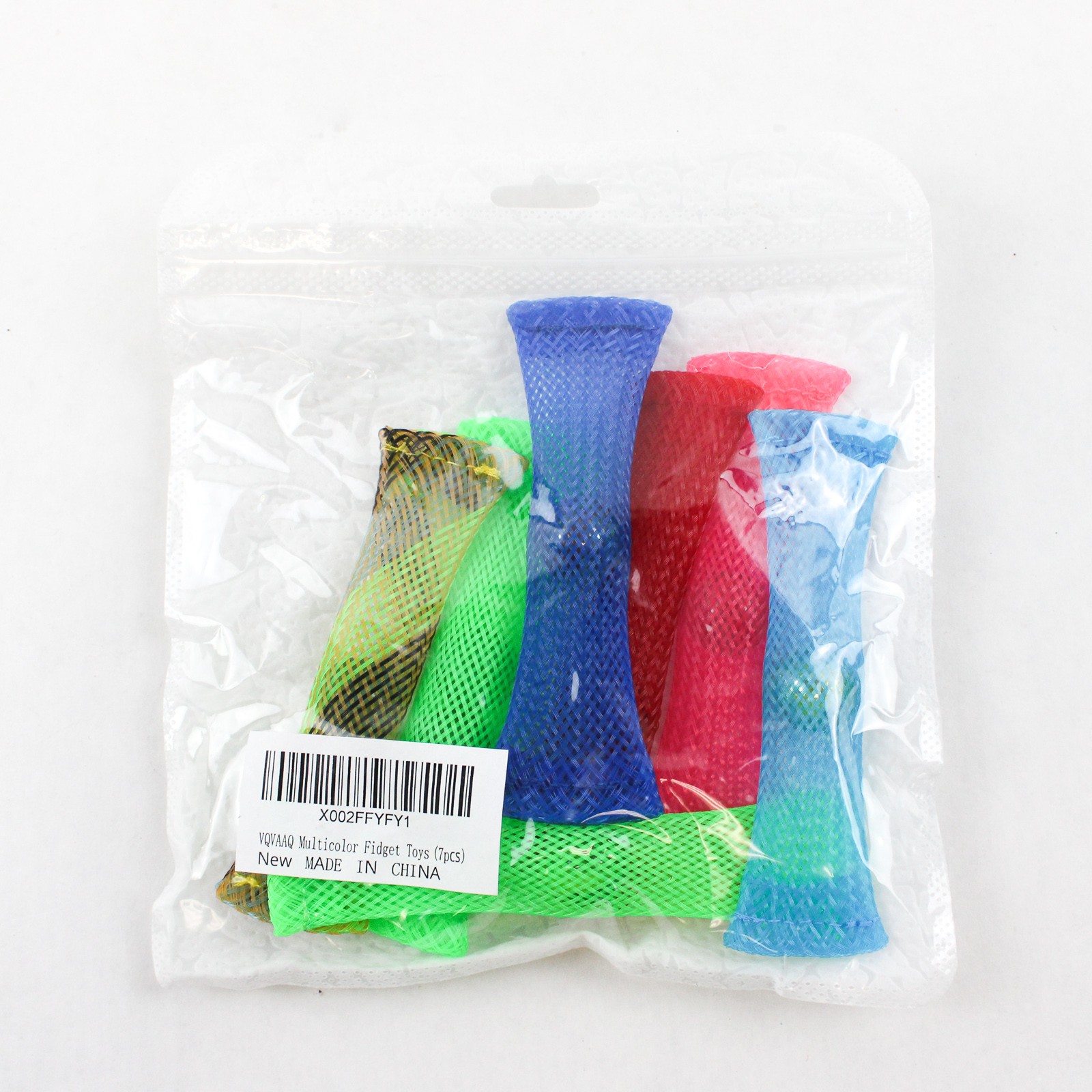 Lot of 7 Multicolor Sensory Fidget Toys New – Stress Relief