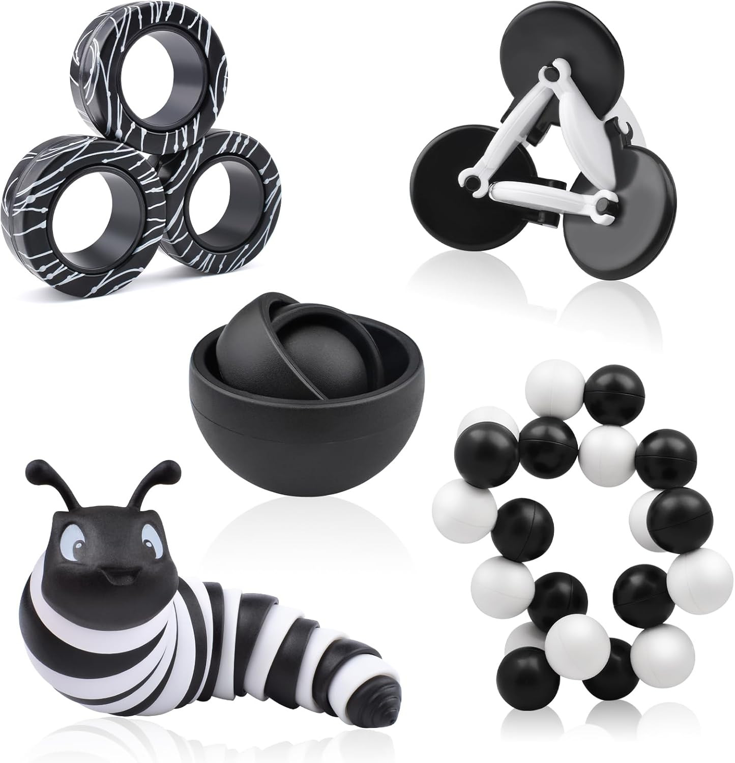 Fidget Toys Adults Pack, Sensory Toys Set for Kids 8-12 Teen Autism, Desk Toy St