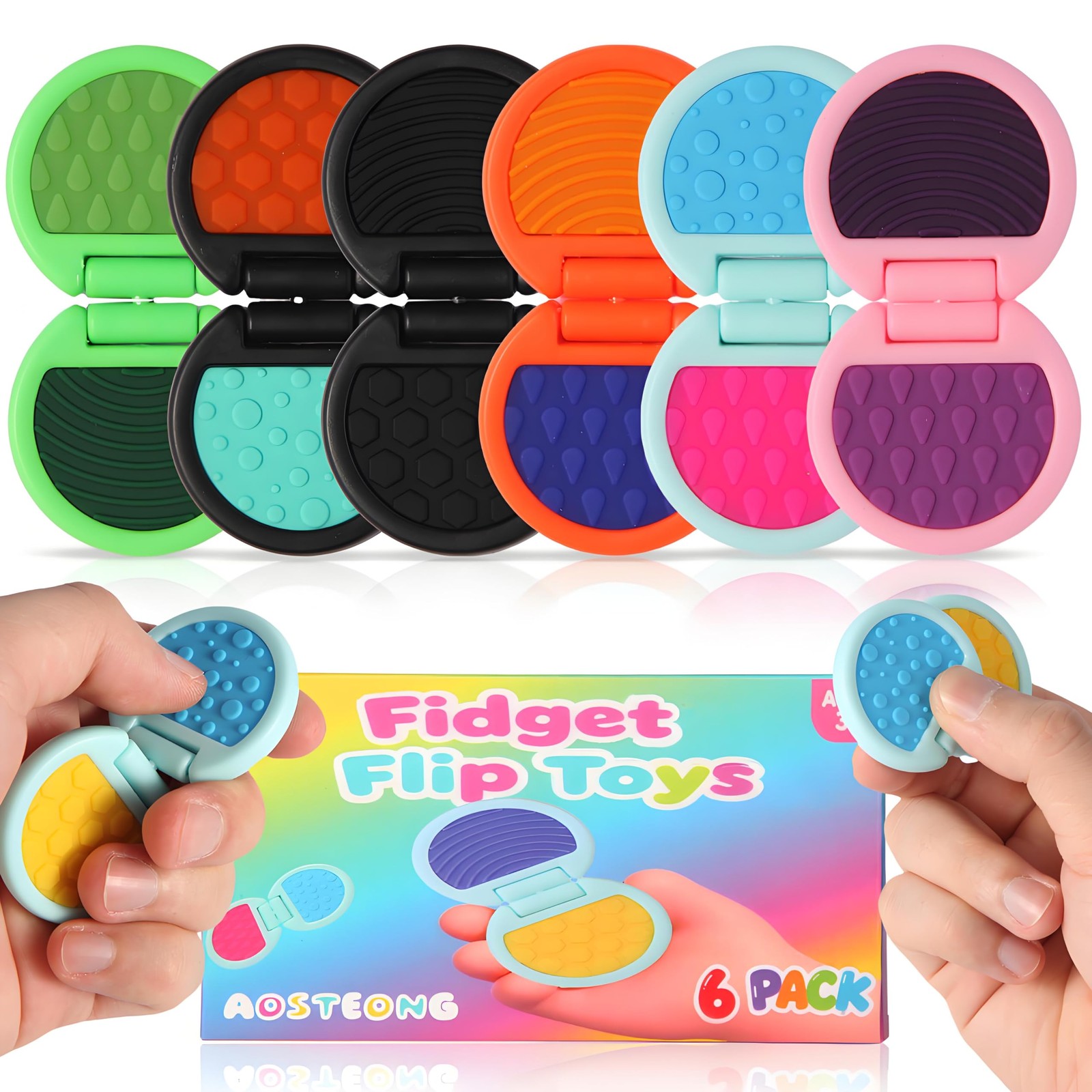 Fidget Toys Adults, Sensory Toys for Kids with Autism, Anxiety Relief Items f…