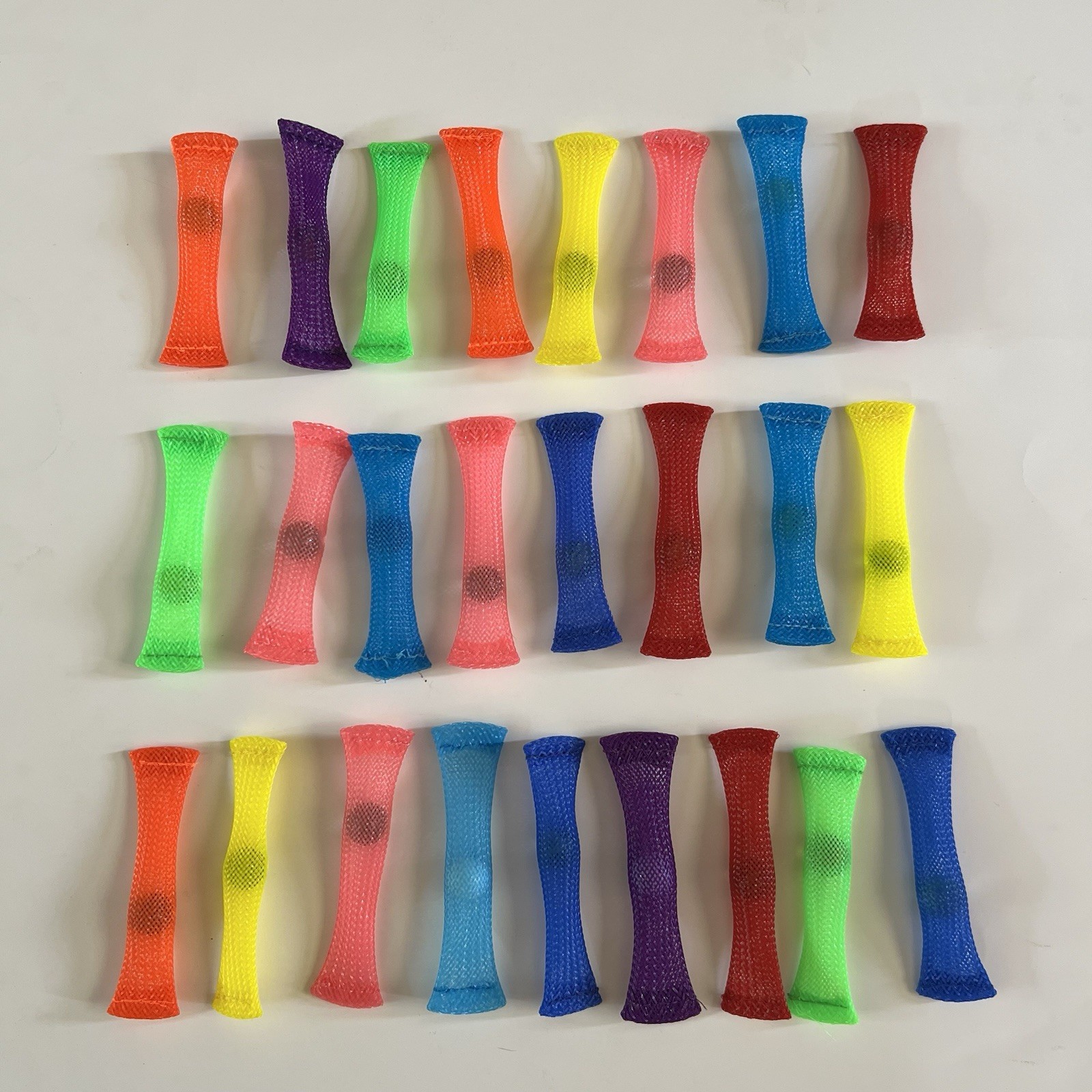 New Finger Fidget Toys Marble Mesh Sensory Anxiety Stress Relief Huge Lot 25