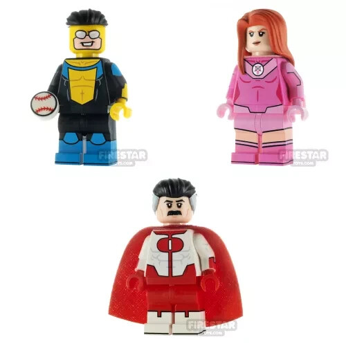 Custom  Printed minifigures -Choose Model!- Firestar- Undefeatables