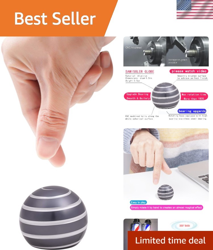 Magical Spinning Fidget Toy – 180 Seconds of Engaging Stress Relief Fun